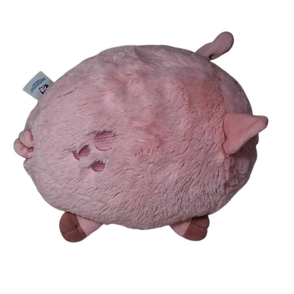 Squishable Pink Piggy Plush Stuffed Animal ‎ pillow soft fluffy 10-11 inch  long